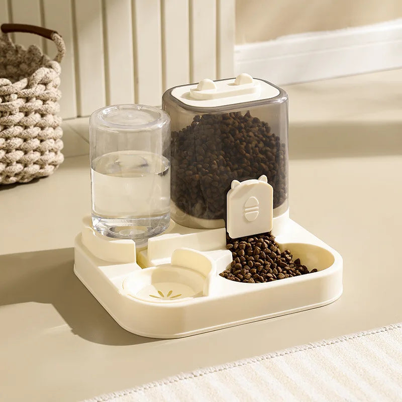 Comedero Automático para Gatos con Dispensador de Agua