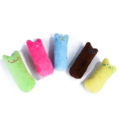 Juguete de Hierba Gatera para Gatos con Sonido y Mordedera