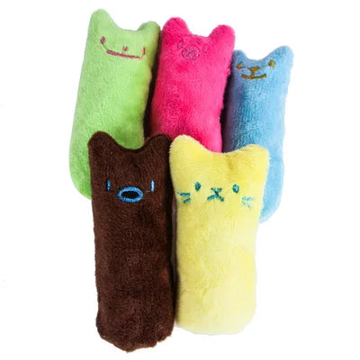 Juguete de Hierba Gatera para Gatos con Sonido y Mordedera