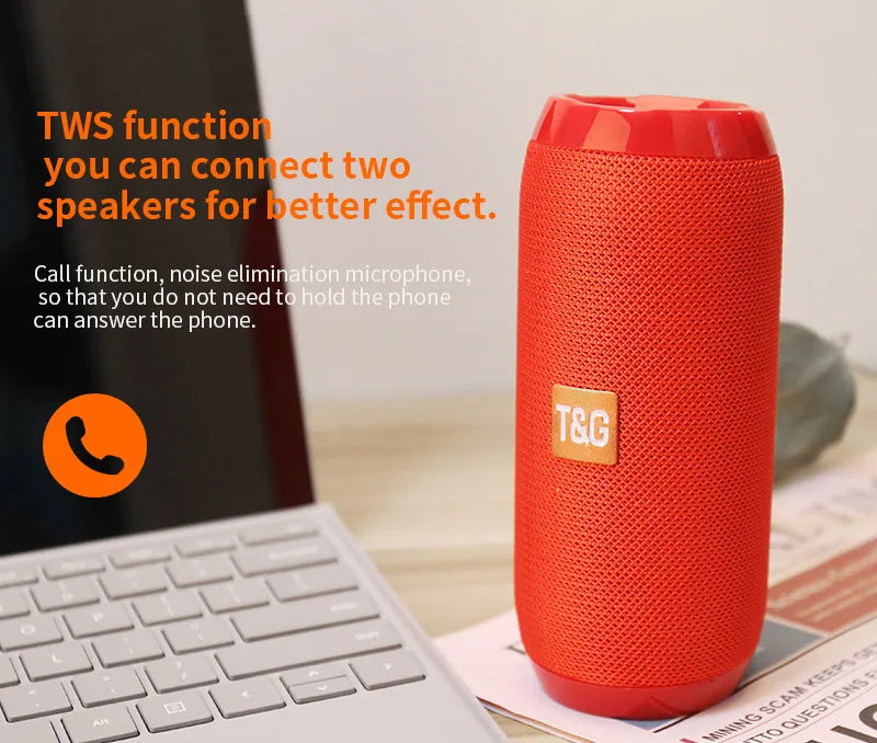 ALTAVOZ BLUETOOTH PORTÁTIL INALÁMBRICO CON RADIO FM