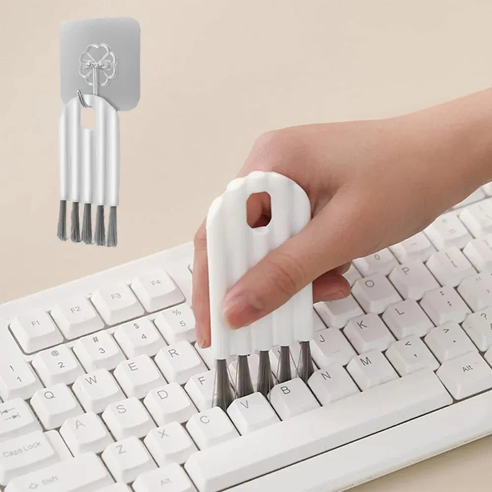 🧹 Cepillo Flexible Multifuncional para Teclado, Computadora y Espacios Difíciles