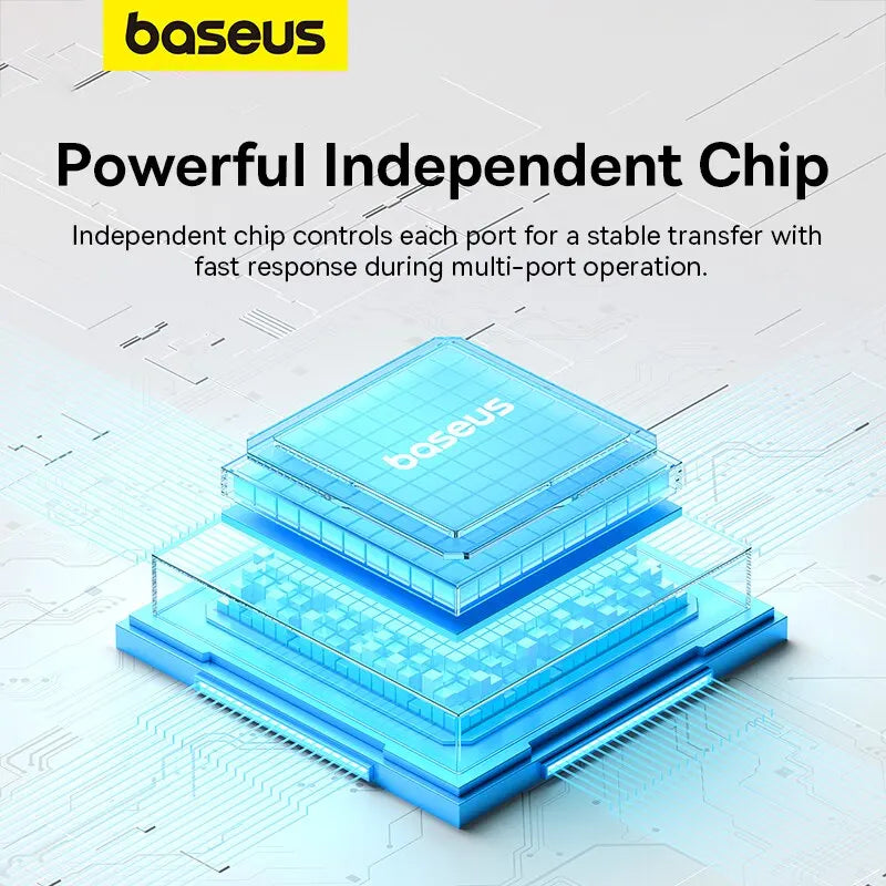 Hub USB 3.0 Baseus de 4 Puertos