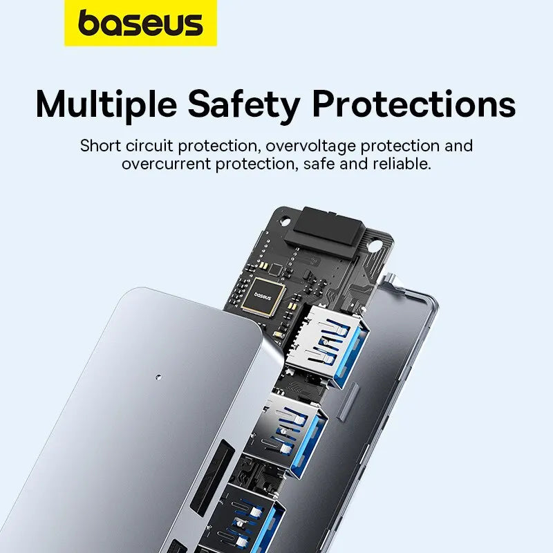 Hub USB 3.0 Baseus de 4 Puertos