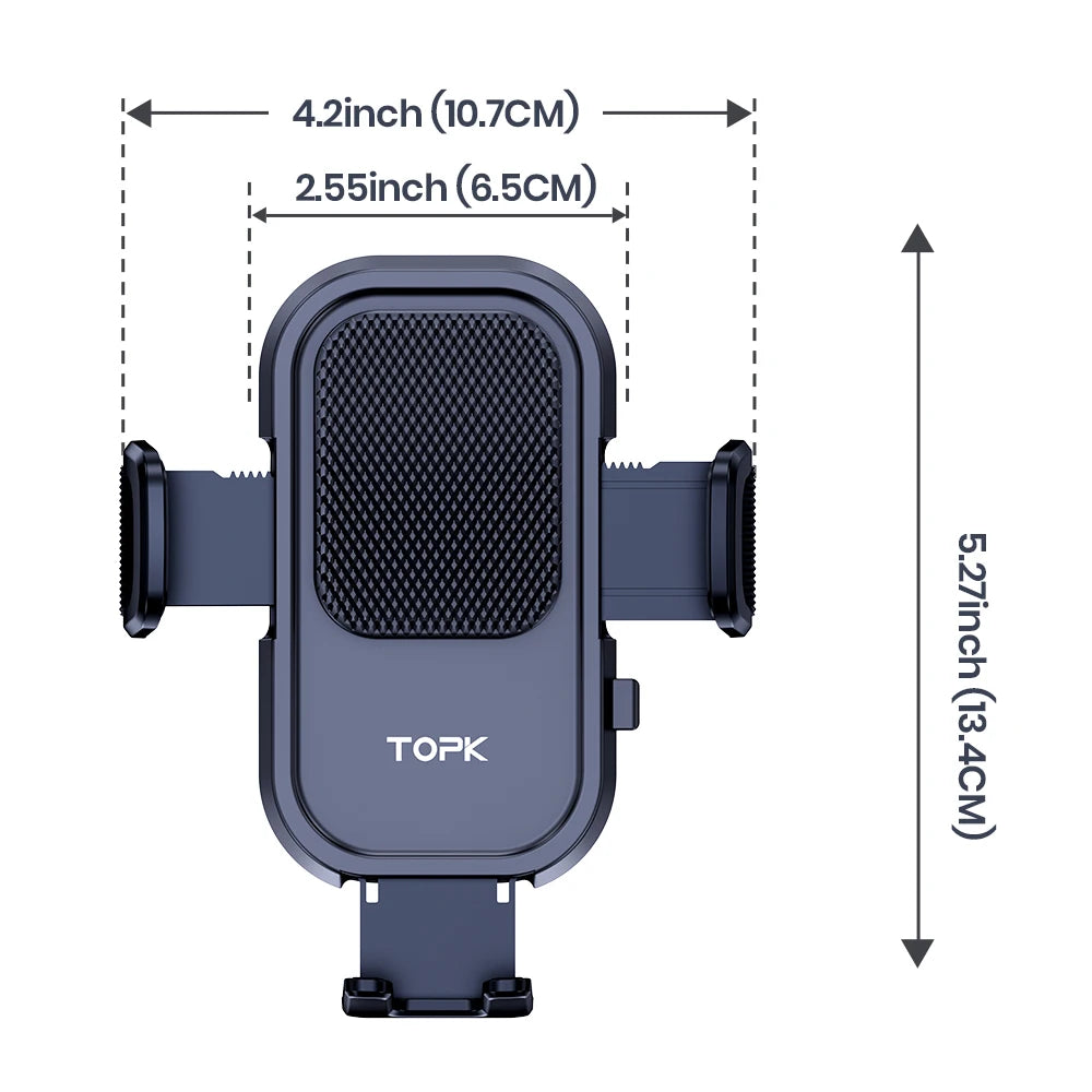 TOPK Soporte Universal para Teléfono de Coche con Clip de Ventilación
