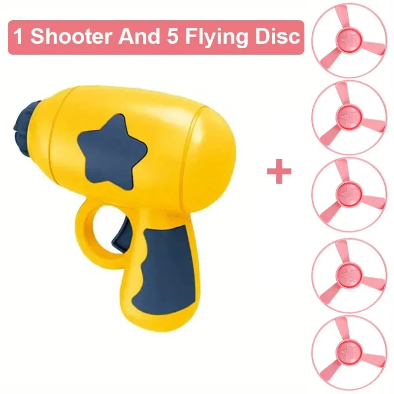 Mini Pistola Lanza Discos para Gatos – Juguete Interactivo de Entrenamiento y Diversión