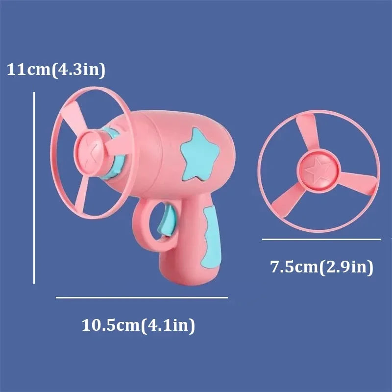 Mini Pistola Lanza Discos para Gatos – Juguete Interactivo de Entrenamiento y Diversión