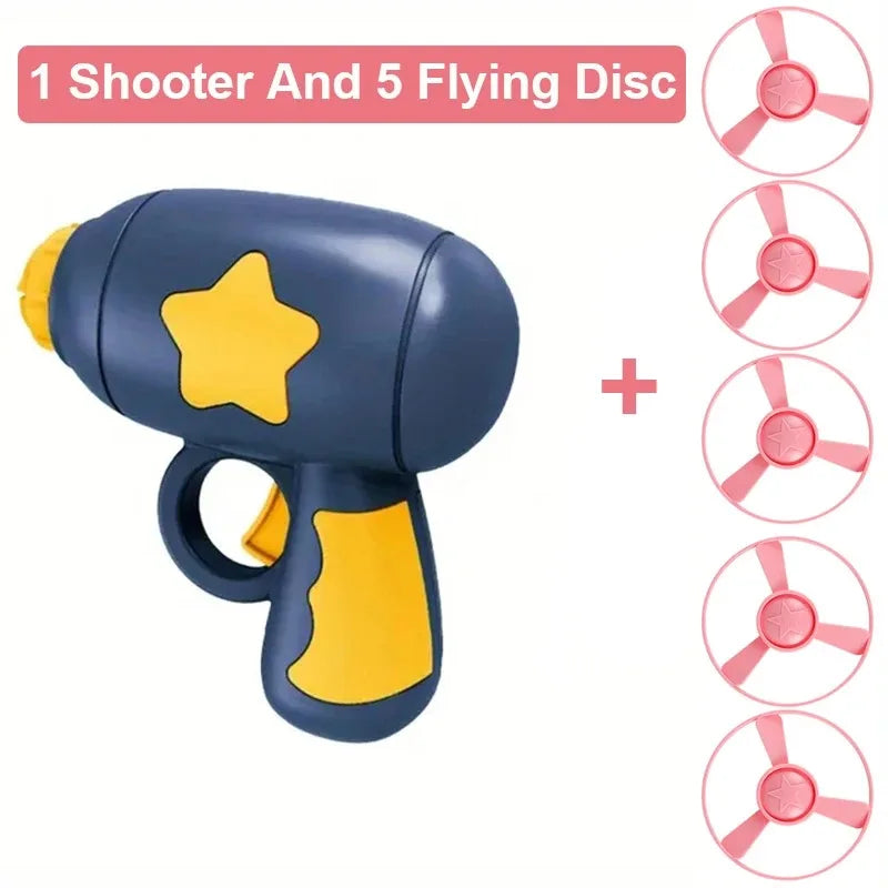 Mini Pistola Lanza Discos para Gatos – Juguete Interactivo de Entrenamiento y Diversión