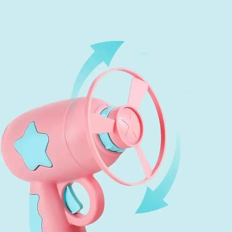 Mini Pistola Lanza Discos para Gatos – Juguete Interactivo de Entrenamiento y Diversión