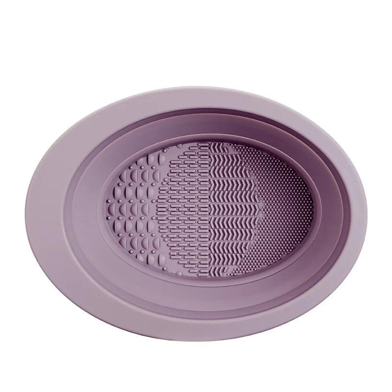 Limpiador de brochas de maquillaje