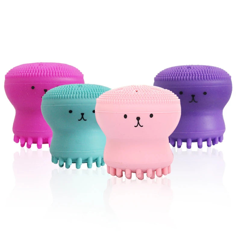 ✨ Cepillo Facial de Silicona para Limpieza Profunda y Exfoliación Suave