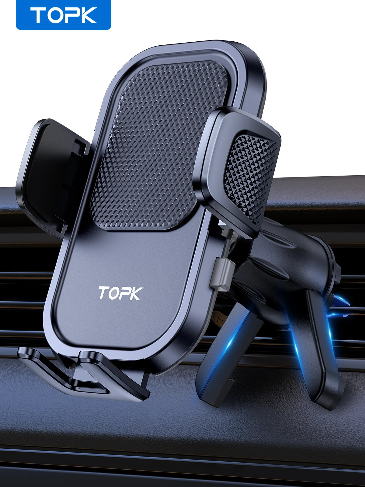 TOPK Soporte Universal para Teléfono de Coche con Clip de Ventilación