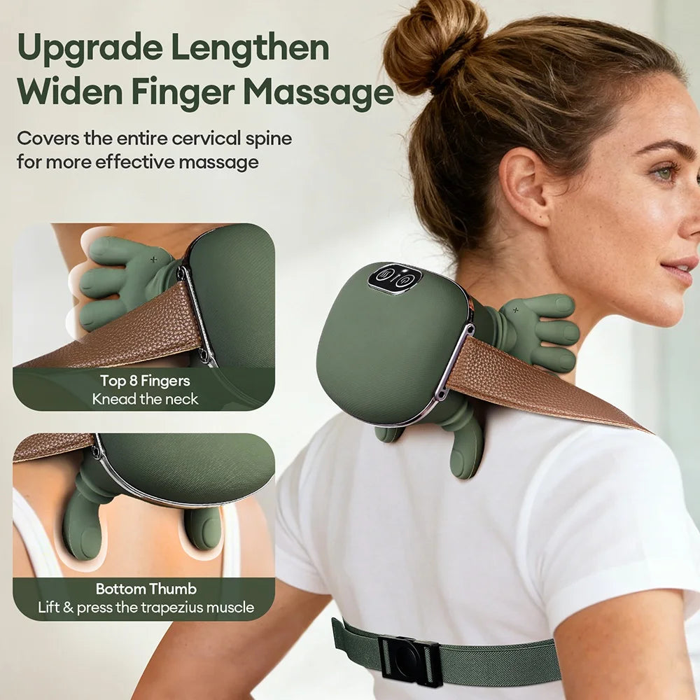 💆‍♂️ Masajeador Biónico Inalámbrico para Cuello, Hombros y Trapecio