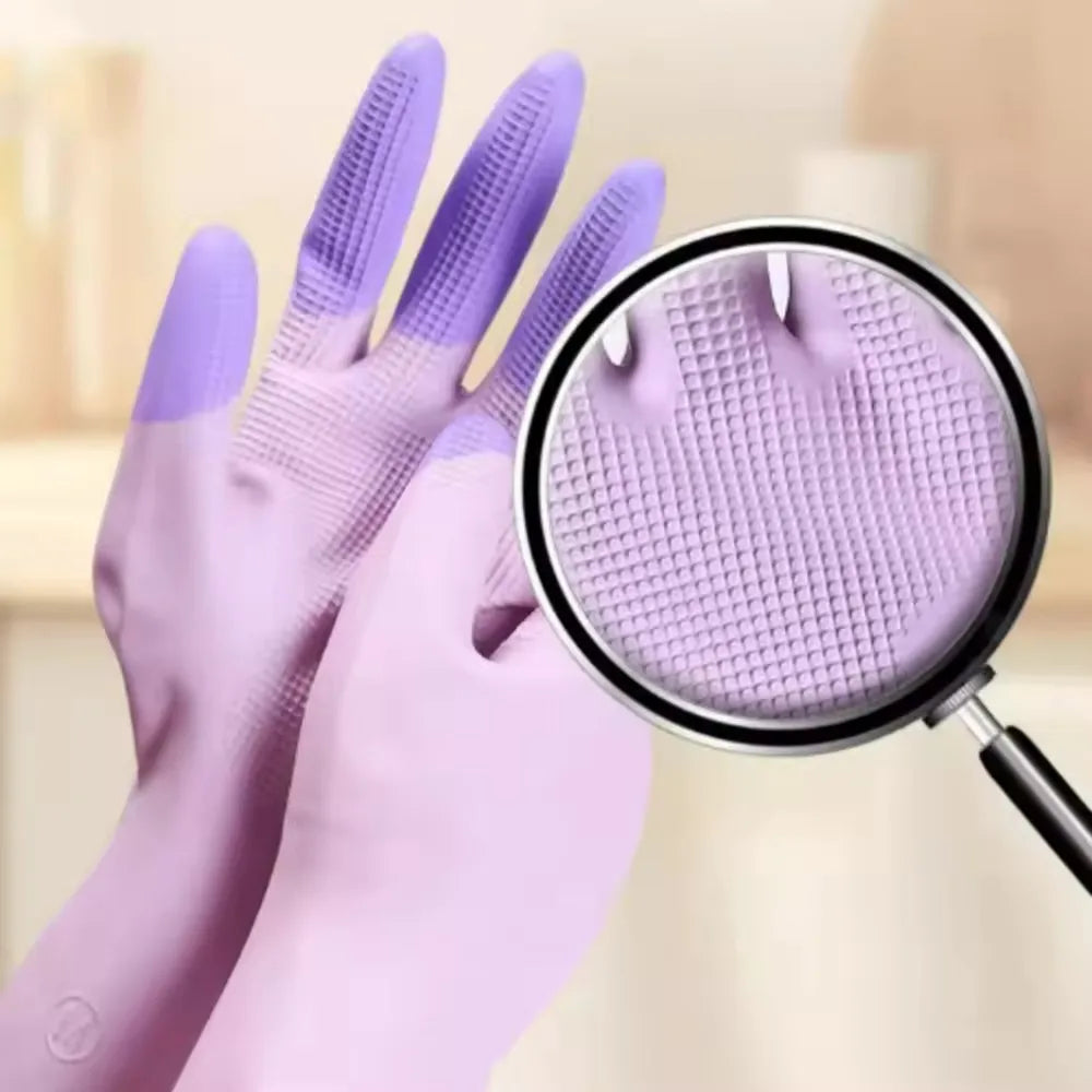 Guantes de Limpieza de Silicona Multiuso