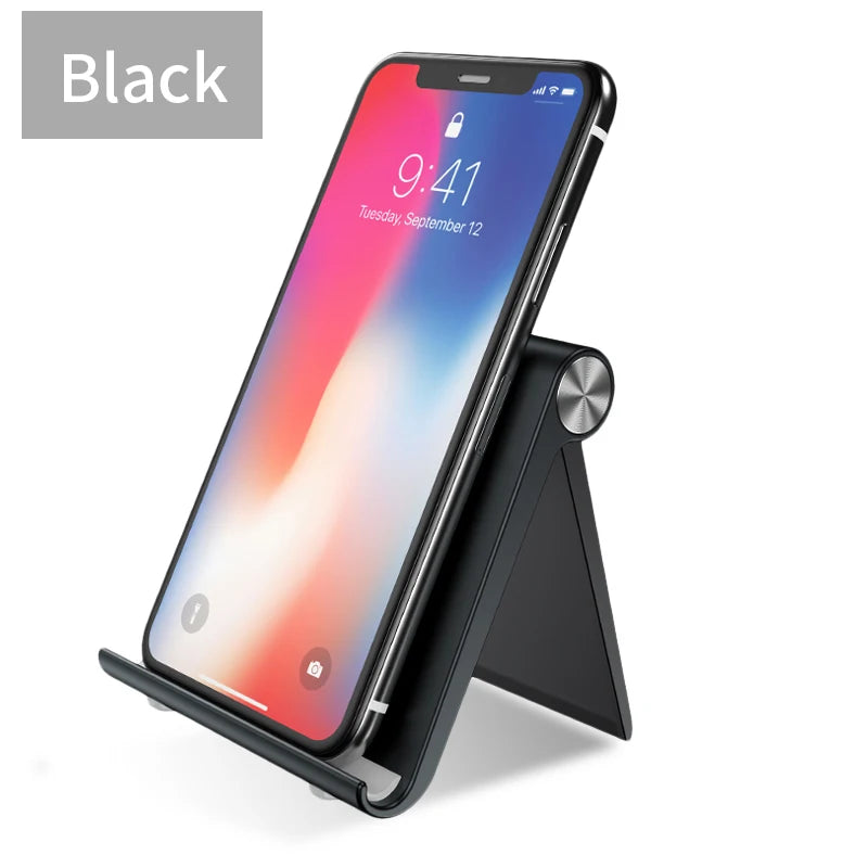 📱 Soporte Ajustable para Teléfono Móvil y Tableta