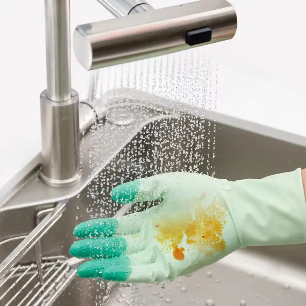 Guantes de Limpieza de Silicona Multiuso