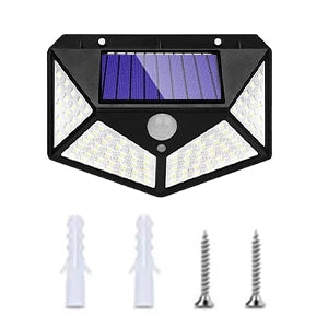 Lámpara solar con sensor de movimiento