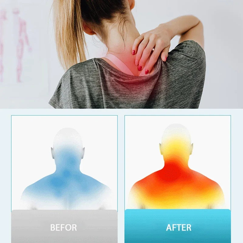 💆‍♀️ Masajeador Multifuncional para Cuello y Hombros con Calor Ajustable