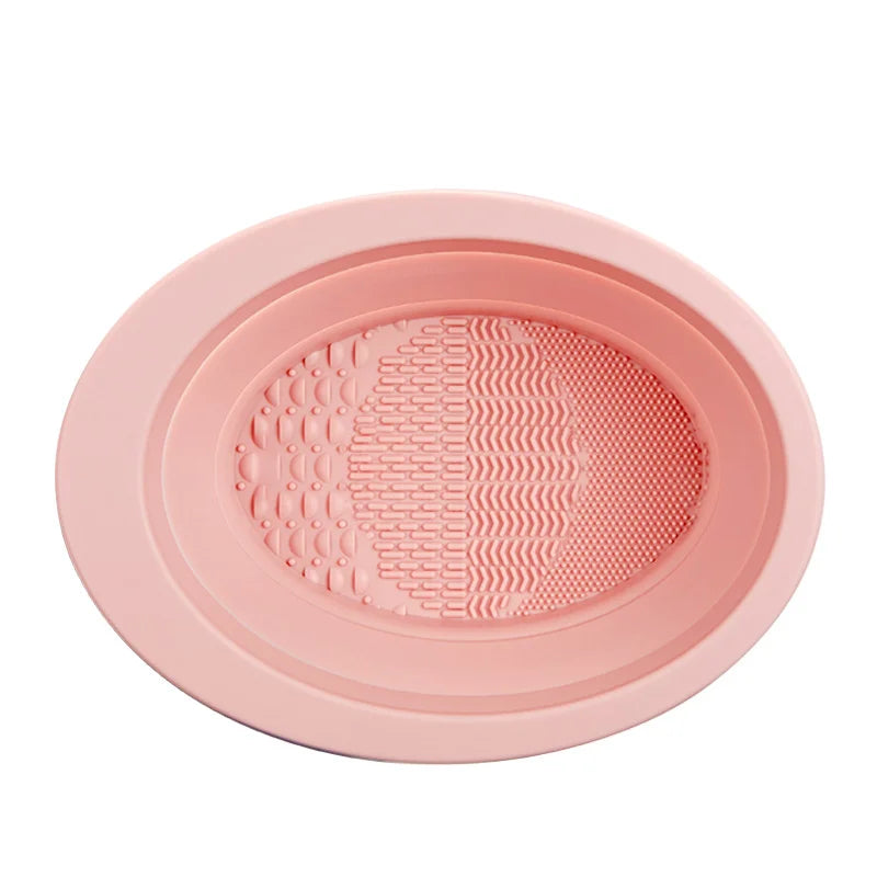 Limpiador de brochas de maquillaje